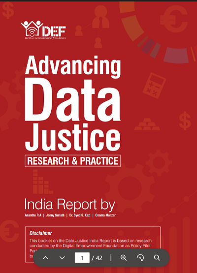 Advancing Data Justice