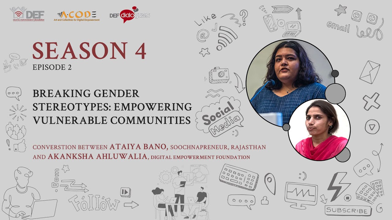 DEFDialogue S04 E02: Breaking Gender Stereotypes: Empowering Vulnerable Communities